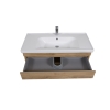 Тумба Вінтаж консольная 100 см з умивальником Frame (севілья), изображение 4