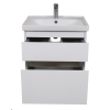 Тумба Еліт консольна 60 см з умивальником Еліт (Білий мат), изображение 4
