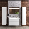 Тумба Еліт консольна 100 см з умивальником Еліт (Білий мат), изображение 9
