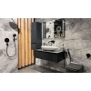 Тумба Манхеттен Антрацит матовий зі стільницею 100 см та умивальником Zero 46, изображение 12