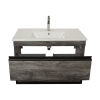 Тумба Лофт Айрон дуб морас 100 см з умивальником Arte консольна, изображение 4