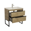 Тумба Лофт Нео Севілья 75 см з умивальником Arte, изображение 2