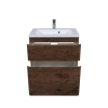 Тумба Акцент каштан підлогова 70 см з умивальником, изображение 4