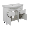 Тумба &amp;quot;Родорс&amp;quot; 100 см з умивальником &amp;quot;Lila&amp;quot; 100 см NEW, зображення 2