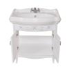 Тумба Мікела 80 см (біла) з умивальником, изображение 3