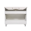 Тумба Альфа підлогова 100 см з умивальником Frame, изображение 6
