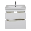Тумба Альфа консольна 65 см з умивальником Frame, изображение 4