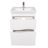 Тумба Альфа підлогова 60 см з умивальником Frame, изображение 4