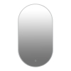 Дзеркало Solar 50x90 см UNI sensor з підсвіткою овальне, изображение 3