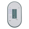 Дзеркало Solar 50x90 см UNI sensor з підсвіткою овальне, изображение 4