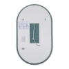 Дзеркало Solar 60x100 см UNI sensor з підсвіткою овальне, изображение 4