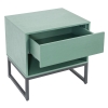 ALTEA Тумба приліжкова "OAK-M-14-NORDIC-GREEN-MATT", изображение 2