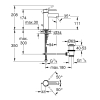 Змішувач для раковини S-розміру Grohe Essence New (32898001), изображение 5