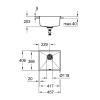 Композитна мийка для кухні Grohe K700U (31653AT0), изображение 2