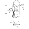 Змішувач для кухні з висувним виливом Grohe Eurostyle Cosmopolitan (31126004), изображение 3