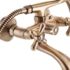 Змішувач для ванни Haiba Dominox 142 Euro Бронзовий (HB3938), изображение 3