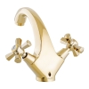 Змішувач для умивальника Mixxus Premium Retro Gold-161 (MI5848), зображення 2