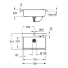 Композитна мийка для кухні Grohe K700 (31652AP0), изображение 2