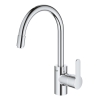 Змішувач для кухні з висувним виливом Grohe Eurostyle Cosmopolitan (31126004), изображение 4