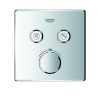 Термостат прихованого монтажу на 2 споживача Grohe Grohtherm SmartControl (29124000), зображення 3