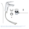 Змішувач для раковини S-розміру Grohe Eurostyle (33558003), изображение 6
