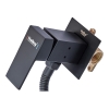 Смеситель с гигиеническим душем HAIBA KUBUS 002 INNER black (HB3952), изображение 2