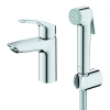 Змішувач для раковини з гігієнічним душем Grohe Eurosmart New (23124003), изображение 5