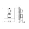 Термостат прихованого монтажу на 2 споживача Grohe Grohtherm Cube (24155000), изображение 5