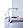 Змішувач для кухні з висувним виливом Grohe Essence SmartControl (31615000), изображение 5