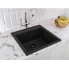Кухонная мойка BODRUM 510 black shine Miraggio, изображение 5