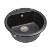 Кухонная мойка MALIBU black shine Miraggio, изображение 2