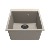 Кухонная мойка LAGOON 420 sand Miraggio, зображення 3