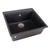 Кухонная мойка LAGOON 540 black shine Miraggio, изображение 4
