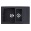 Кухонная мойка LAPAS black shine Miraggio, изображение 4