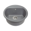 Кухонная мойка MALIBU gray Miraggio, изображение 3