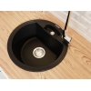 Кухонная мойка VALENCIA black shine Miraggio, зображення 6