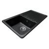 Кухонная мойка VERSAL black shine Miraggio, изображение 3
