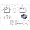 Кухонная мойка LISA terra Miraggio, изображение 4