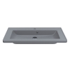 Умывальник TRES MIRASTONE GRAY Miraggio, зображення 2
