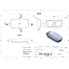 Умывальник TRIPOLI Miraggio, изображение 2