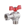 Кран шаровой с накидной гайкой Thermo Alliance Forte 3/4" ВН для воды угловой SF224W20 купить в САНН Одесса