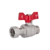 Кран шаровой с накидной гайкой Thermo Alliance Forte 1/2" ВН для воды прямой SF261W15 купить в САНН Одесса