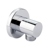 Подключение для шланга Qtap Spojeni округлое QTCRMB030 Chrome купить в САНН Одесса