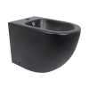 Биде напольное Qtap Robin 565x360x405 Matt black QT13442141CMB купить в САНН Одесса