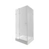 Набор Qtap душевая кабина Capricorn CRM1099SC6 Clear 2020x900x900 мм + поддон Tern 309912C 90x90x12 см с сифоном купить в САНН Одесса