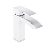 Смеситель для раковины Qtap Swan Cascada QTSWA270CRW45568 Chrome/White купить в САНН Одесса
