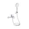Смеситель для ванны Qtap Taurus (c душевым гарнитуром) QTTAU259CRM45661 Chrome купить в САНН Одесса