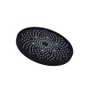 Лейка для верхнего душа Qtap Hlavova D 230 мм округлая QTHLA107BLM45788 Black Matt купить в САНН Одесса