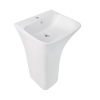 Раковина напольная моноблок Qtap Crow 445x420x840 White QT0511G315WN купить в САНН Одесса