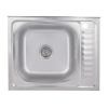 Кухонная мойка Brinex 6050-L 0,6 мм Satin (BRIN6050LSAT06) купить в САНН Одесса